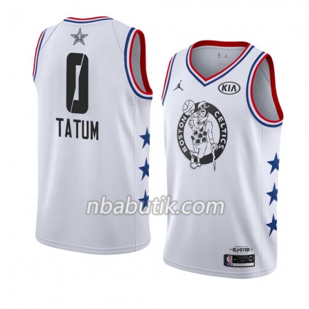 NBA Mænd Trøje Boston Celtics Jayson Tatum 0 2019 All-Star Jordan Brand Hvid Swingman NBA Mænd Trøje Boston Celtics Jayson Tatum 0 2019 All-Star Jordan Brand Hvid Swingman